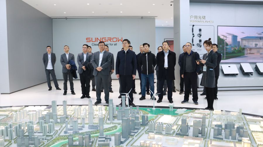 參觀陽光電源 參觀陽光電源